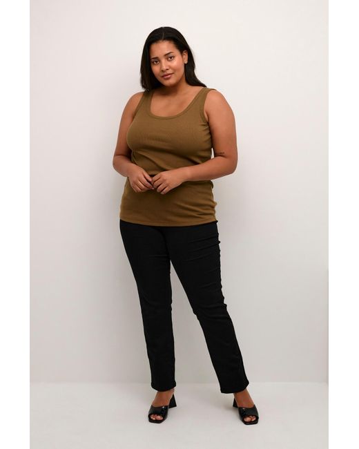 Kaffe Brown Top 'Carina'