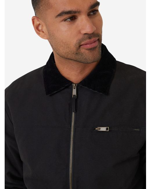 Threadbare Freizeitjacke Lintel in Black für Herren