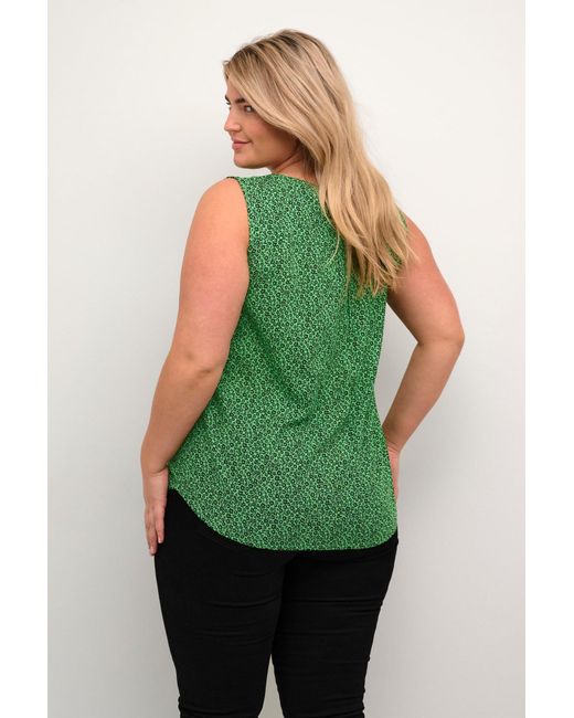 Kaffe Green Bluse Isma