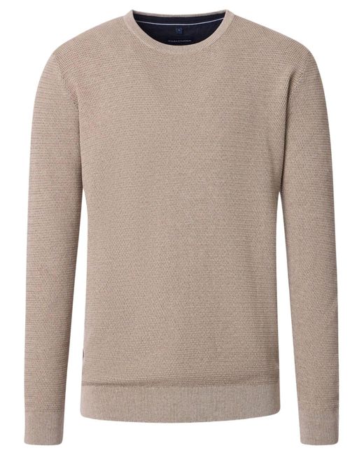 CASA MODA Pullover Basic in Natural für Herren