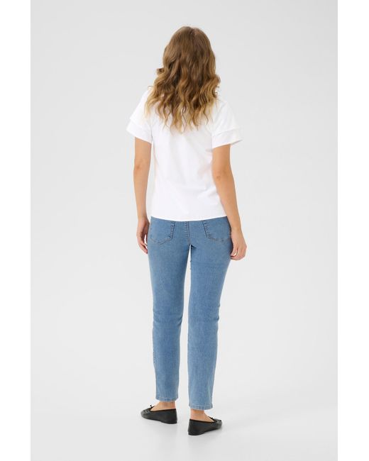 Kaffe White Bluse Yrsa
