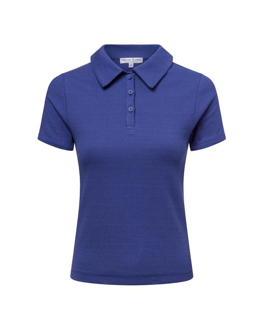 Marie Lund Blue Poloshirt