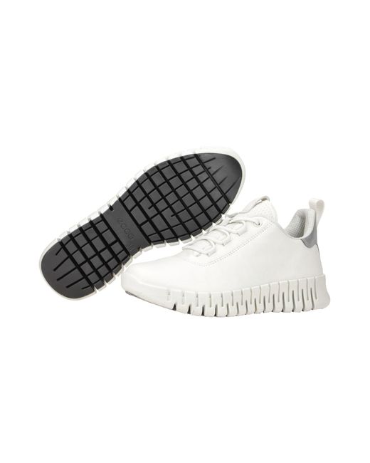 Ecco White Schnürschuh