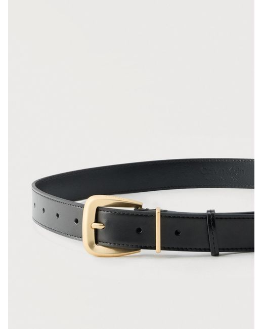 Calvin Klein Black Gürtel