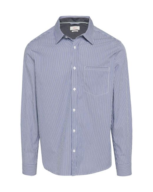 S.oliver Hemd in Blue für Herren