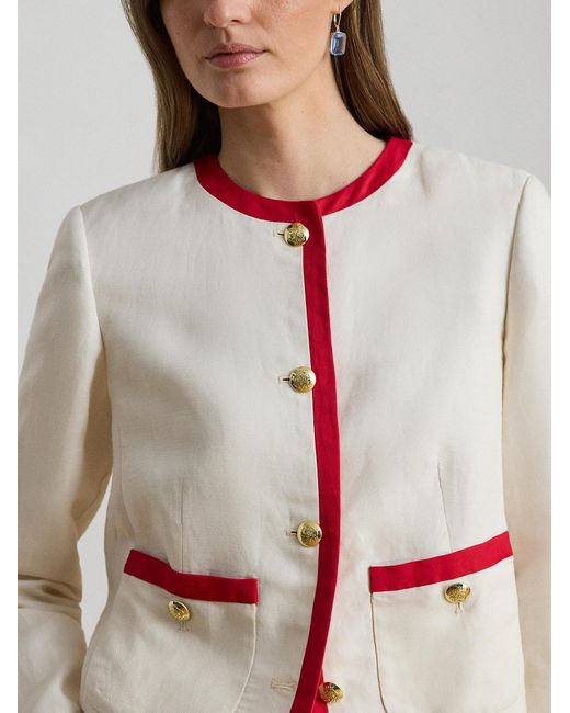 Ralph Lauren White Blazer
