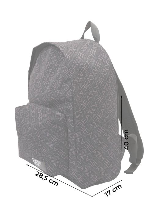 EA7 Black Rucksack