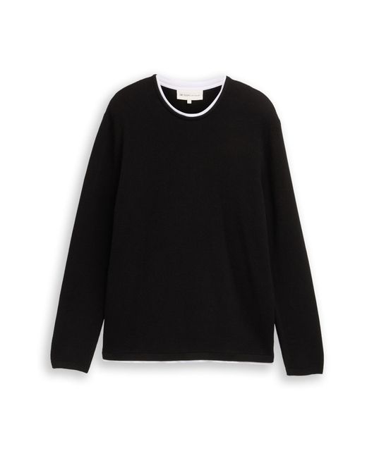 Tom Tailor Pullover in Black für Herren