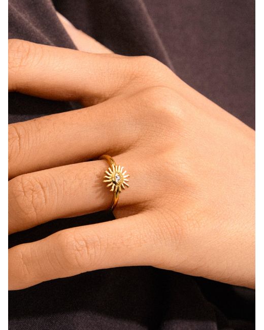 Pilgrim Metallic Ring Lulu