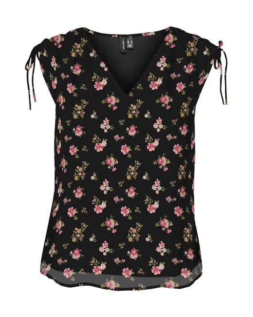 Vero Moda Black Blusentop 'Vmsmilla'