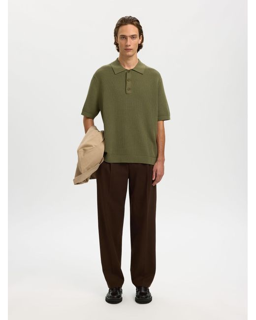 SELECTED Pullover in Green für Herren