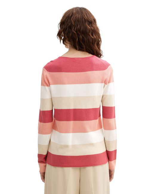 Tom Tailor Pink Pullover