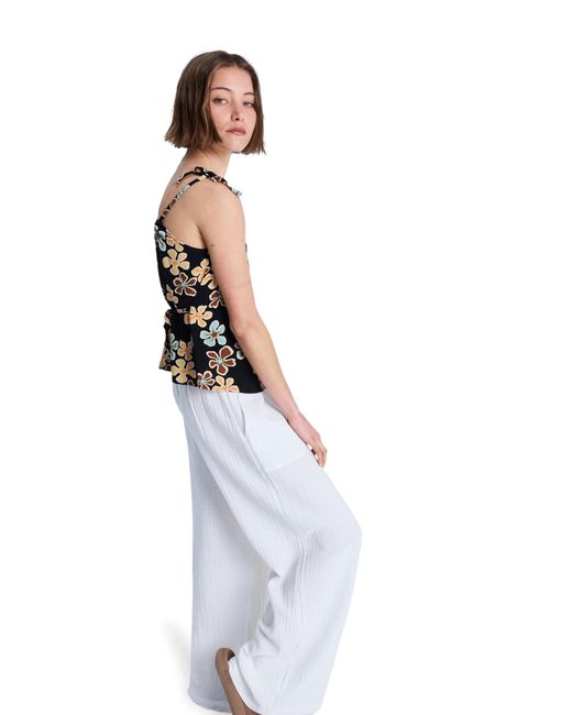 Roxy Black Top Wild Waves