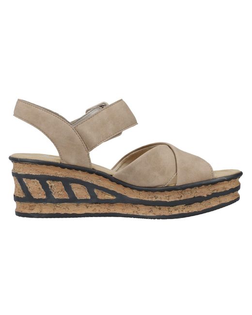 Rieker Gray Sandale