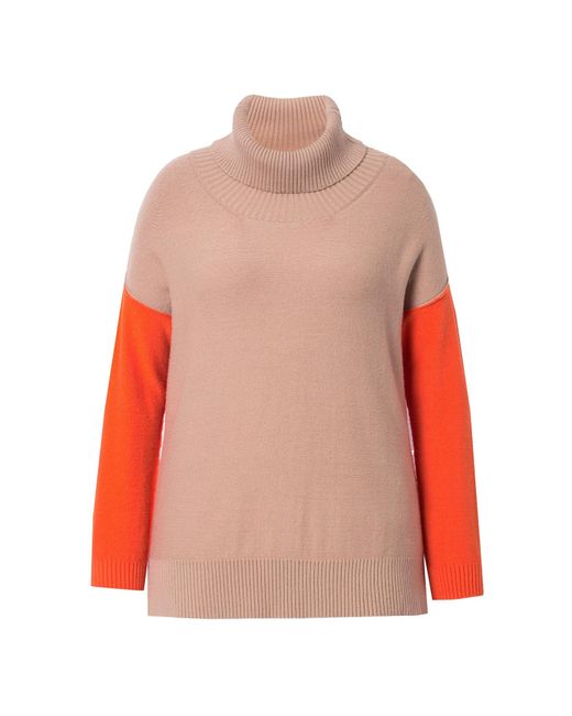 MIAMODA Orange Pullover