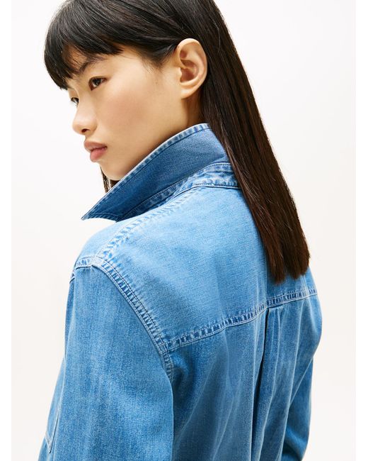 Tommy Hilfiger Blue Bluse