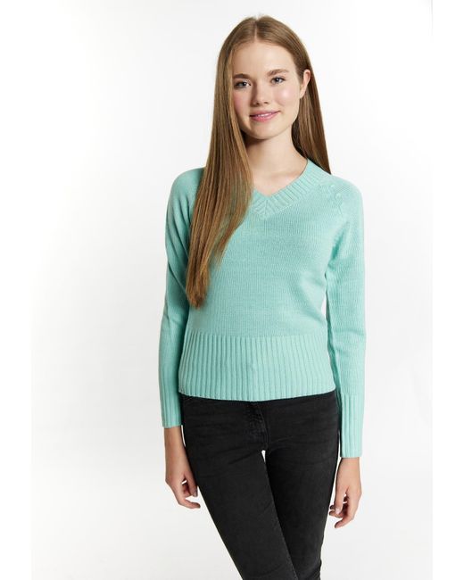 myMo Blue Pullover Blonda
