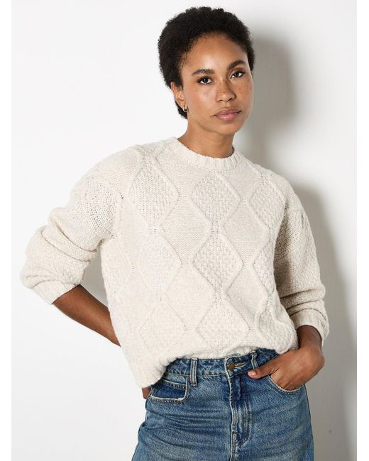 Apricot Natural Pullover