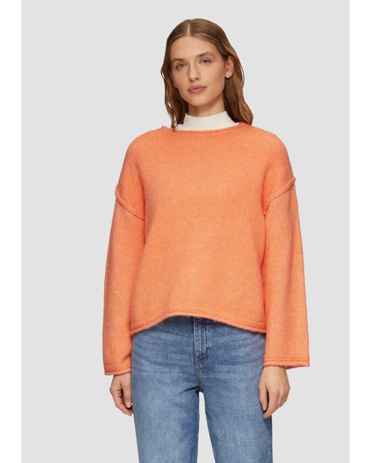 S.oliver Orange Pullover