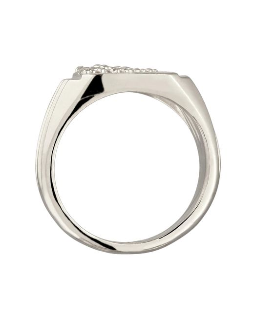 Kuzzoi Ring in White für Herren