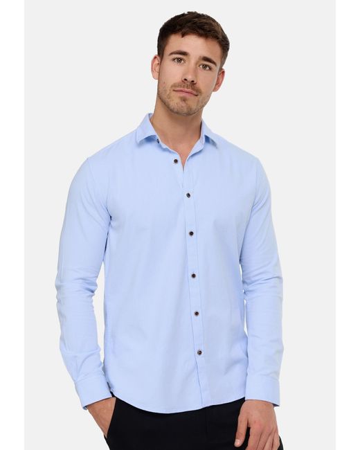 JEFF Hemd Earman in Blue für Herren
