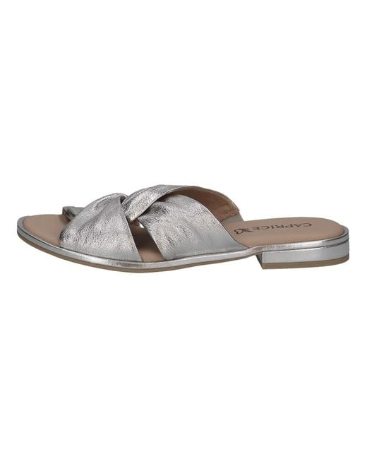 Caprice Gray Pantolette
