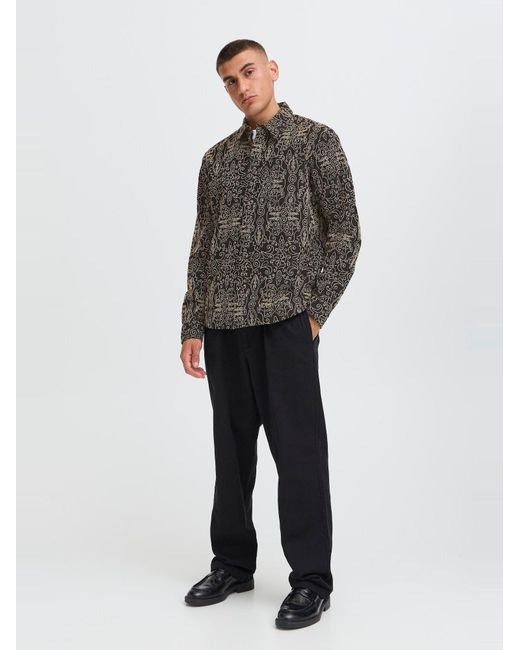 Solid Hemdjacke Sdskibber in Gray für Herren