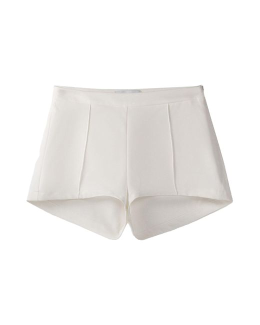 Bershka White Shorts