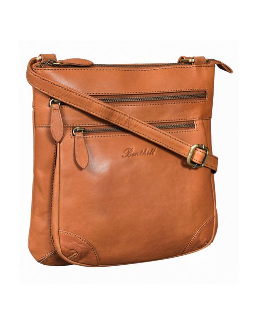 Benthill Brown Schultertasche