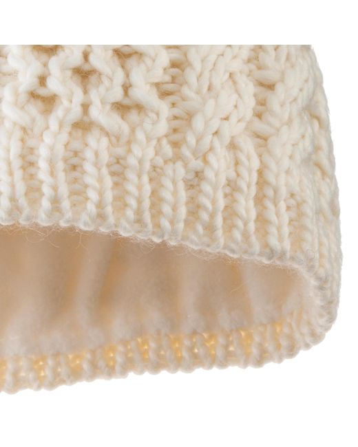 Eisbar Natural Bommelmütze Afra Pompon