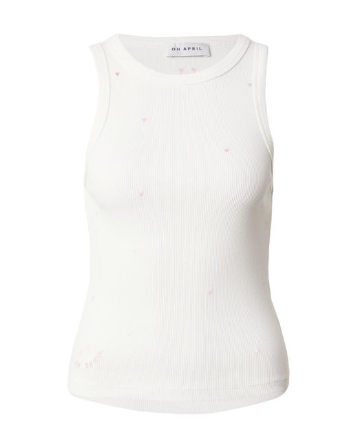 Oh April White Top Dany