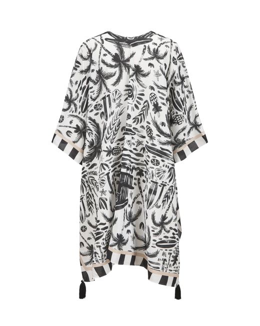 Codello White Poncho