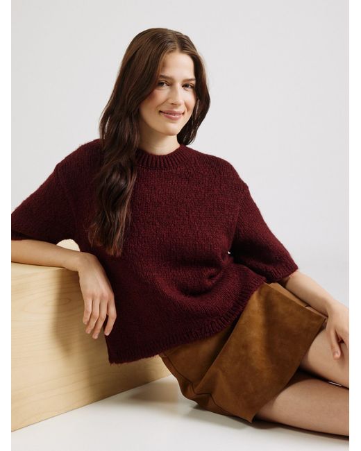 Jdy Red Pullover Linea