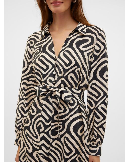 Vero Moda White Kleid 'Vmvigdis'
