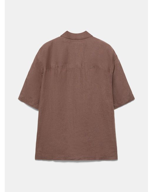 Pull&Bear Hemd in Brown für Herren