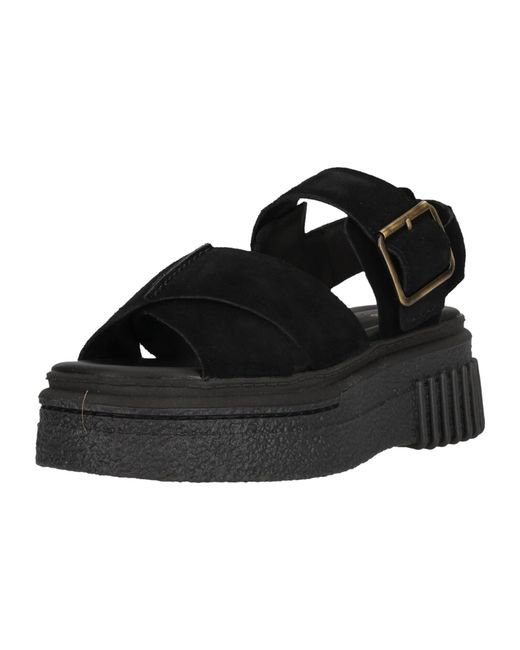 Clarks Black Sandale Evamar