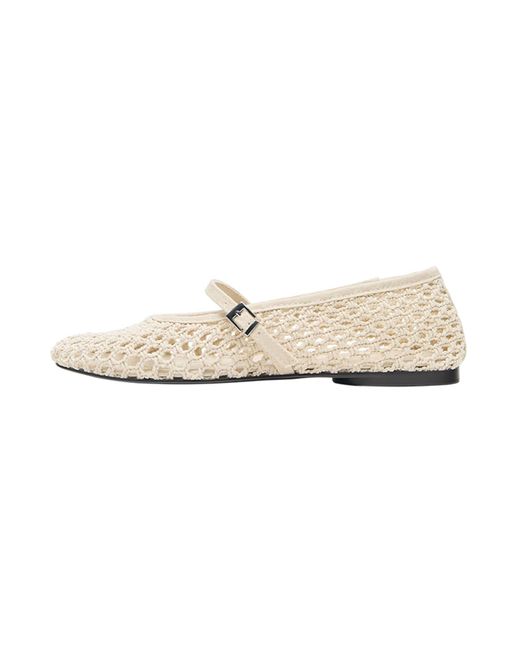 Pull&Bear Natural Riemchenballerina