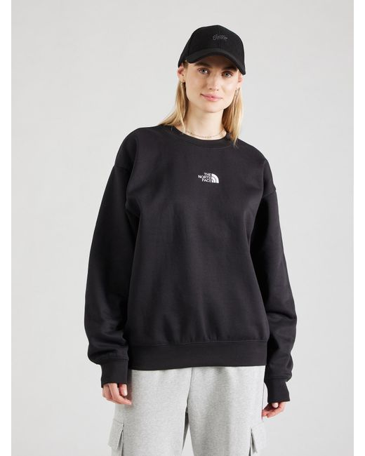 The North Face Black Sweatshirt 'Essential'