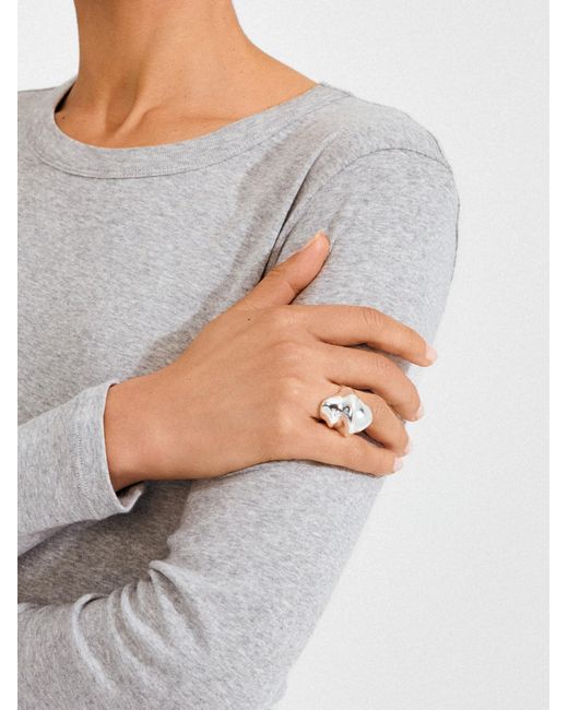 Pilgrim White Ring Johnnie