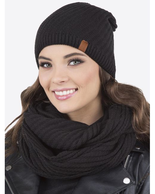Vivience Black Mütze 7017