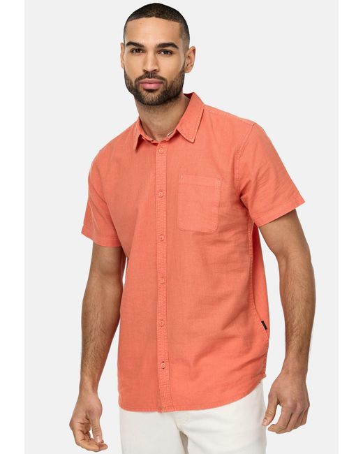 INDICODE Hemd in Orange für Herren