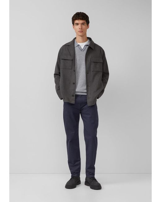 S.oliver Pullover in Gray für Herren