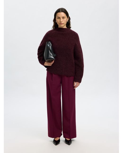 SELECTED Red Pullover