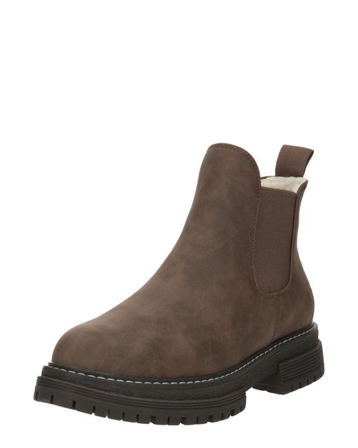 Roxy Brown Chelsea boots