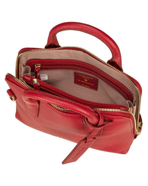 Picard Red Handtasche Java