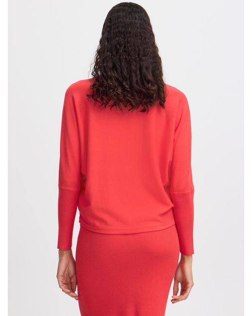 B.Young Red Langarmshirt