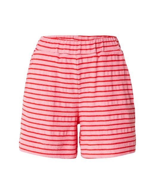 Numph Red Shorts 'Mosha'