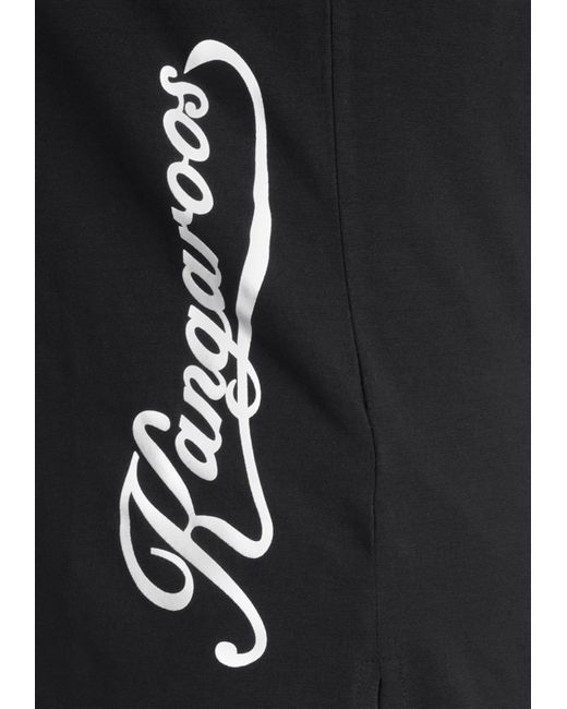Kangaroos Black T-Shirt