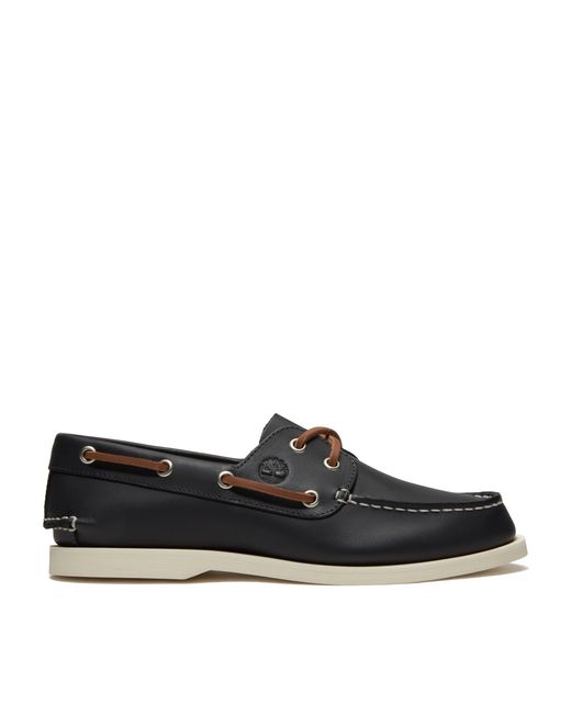 Timberland Black CEDAR BAY ESSENTIAL BOAT SHOE Bootsschuh aus Leder