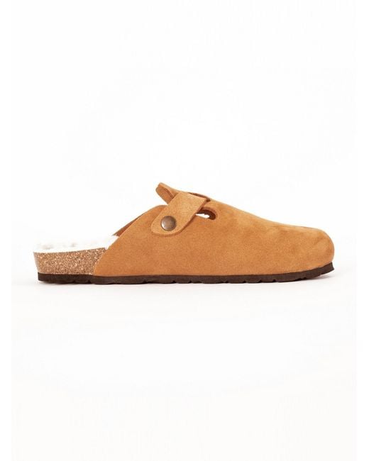 Bayton White Clogs